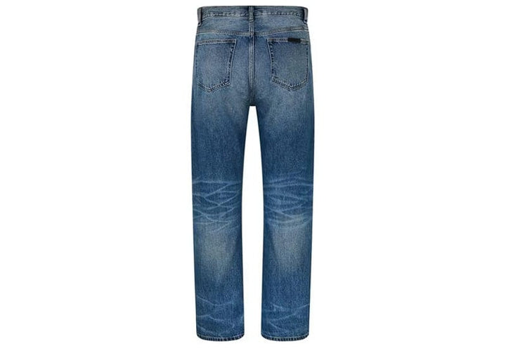 Fear of God Essentials 5-Pocket Jeans Blue – Court Order