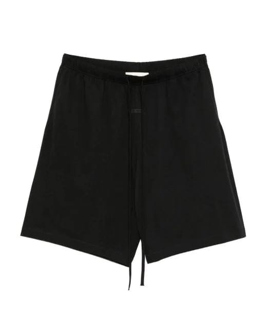 Fear of God Streetwear Fear of God Essentials Black Oxford Soccer Shorts
