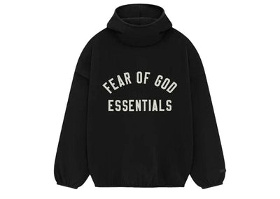 Fear of God streetwear Fear of God Essentials Brushed Hoodie Black