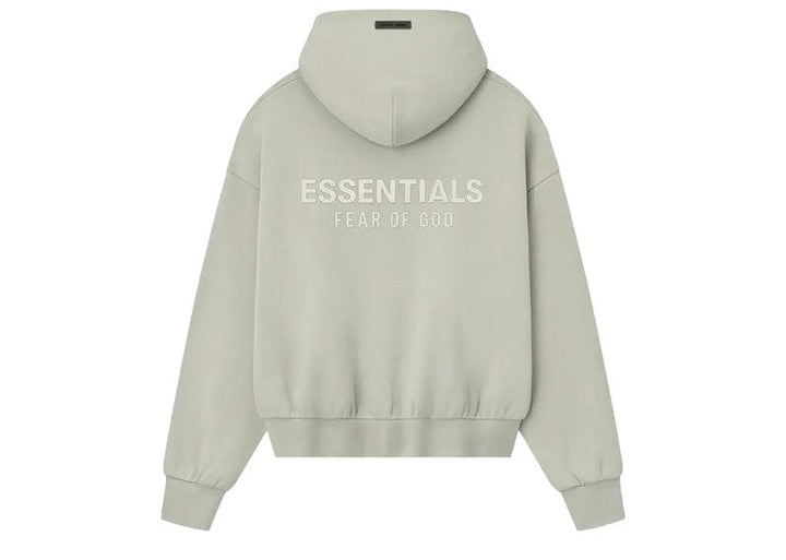 Fear of God Essentials Classic Fit Fleece Hoodie Abbey Stone