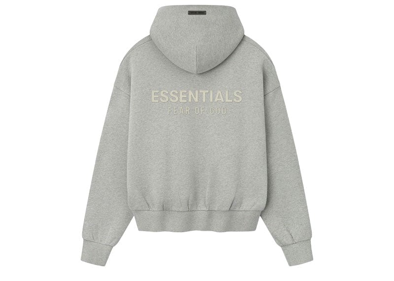 Fear of God streetwear Fear of God Essentials Classic Fleece Hoodie Concrete Heather