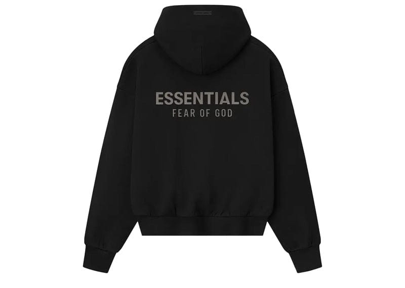 Fear of God streetwear Fear of God Essentials Classic Fleece Hoodie Jet Black