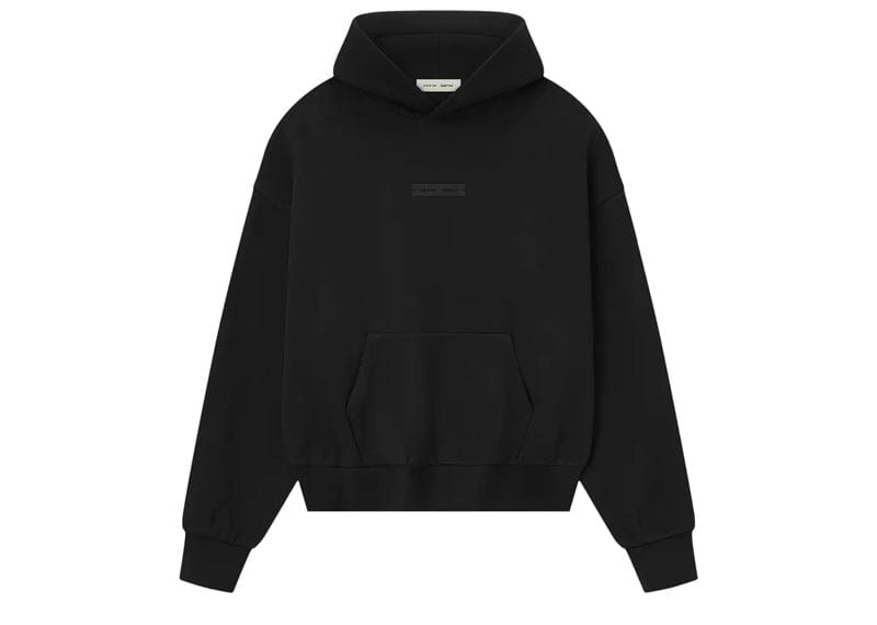Fear of God streetwear Fear of God Essentials Classic Fleece Hoodie Jet Black
