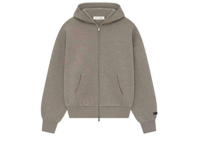 Fear of God streetwear Fear of God Essentials Classic Hood Zip Up Sweatshirt Homestead Heather