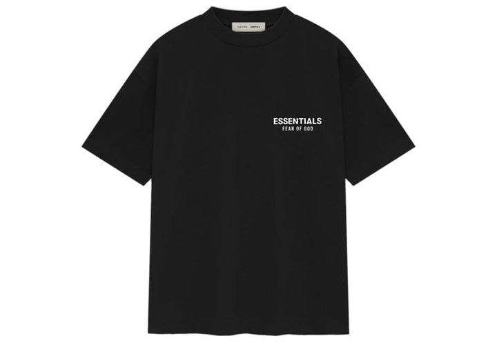 Fear of God Essentials Classic Short Sleeve Tee Jet Black – Court