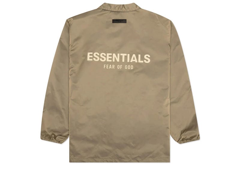 Fear of God streetwear Fear of God Essentials Coaches Jacket Oak
