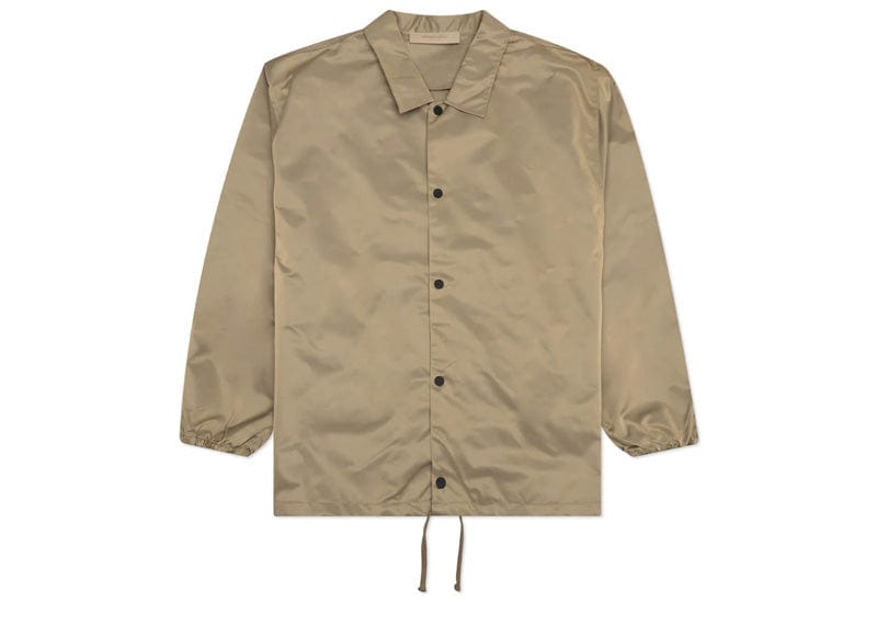 Fear of God streetwear Fear of God Essentials Coaches Jacket Oak