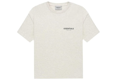 Fear of God Streetwear Fear of God Essentials Core Collection T-shirt Light Heather Oatmeal