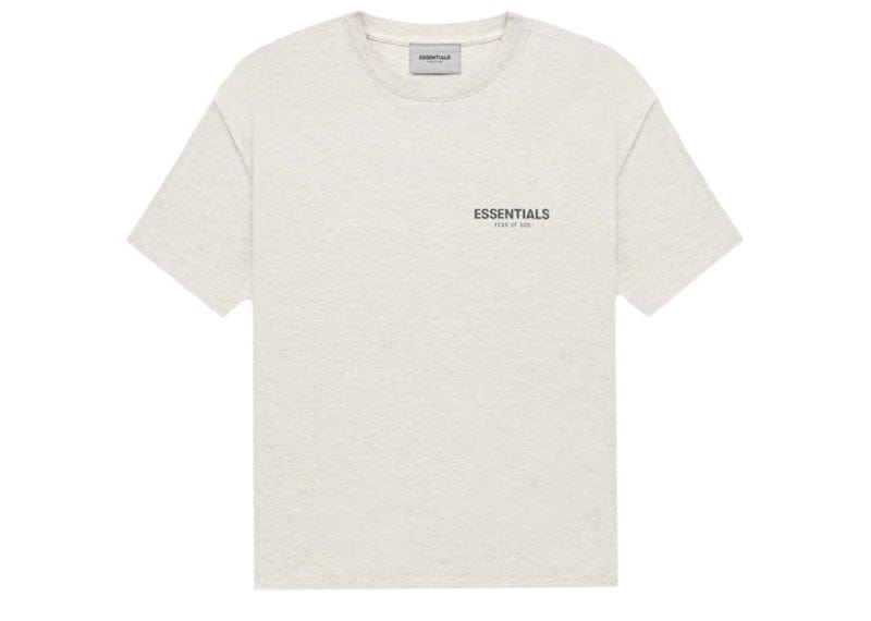 Fear of God Streetwear Fear of God Essentials Core Collection T-shirt Light Heather Oatmeal