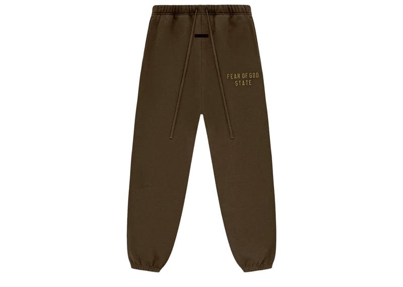 Fear of God Streetwear Fear of God Essentials Essentials Heavy Fleece Sweatpants Brown