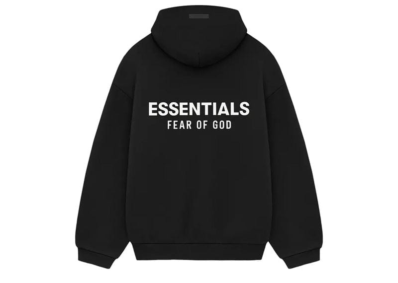Fear of God streetwear Fear of God Essentials Fleece Hoodie (FW24) Black