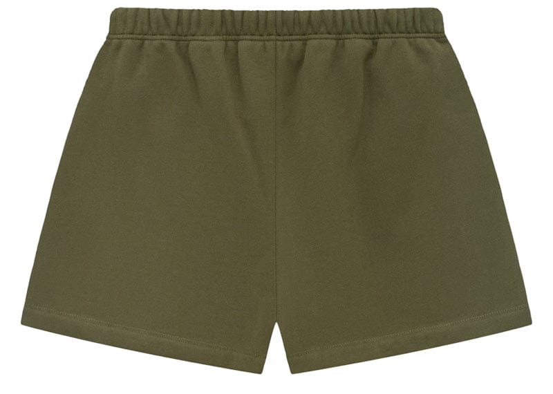 Fear of God Essentials Fleece Soccer Short Military – Court Order