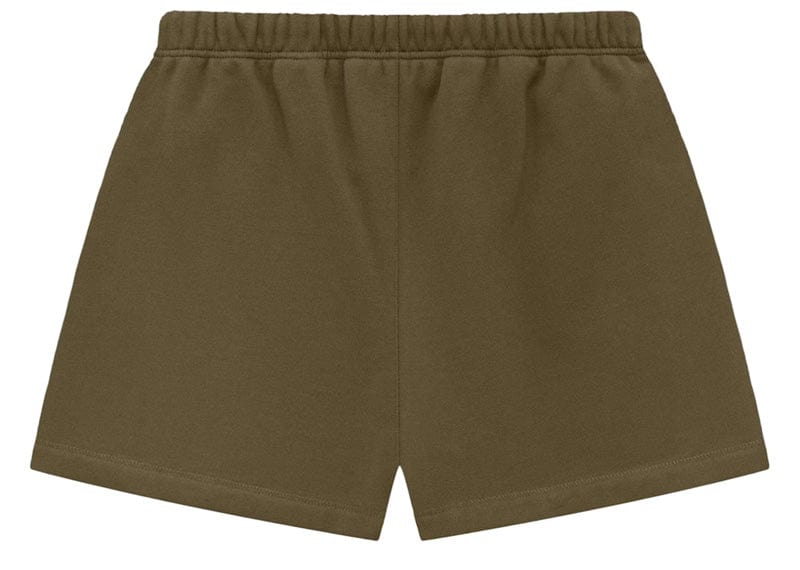 Fear of God Essentials Fleece Soccer Short Olive – Court Order