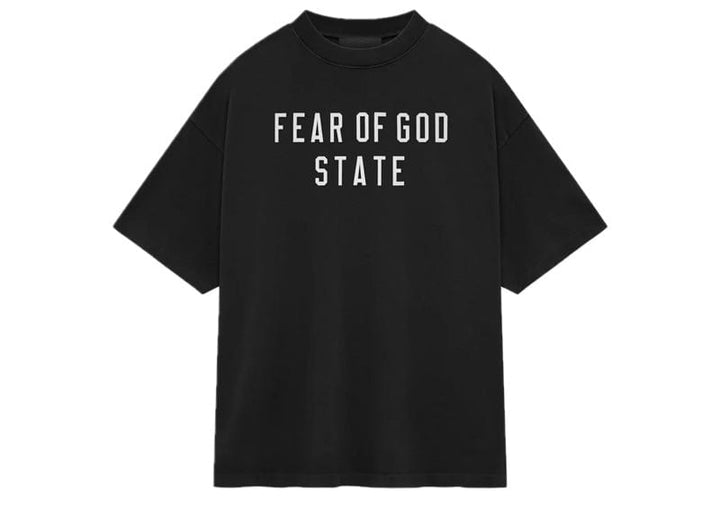 Fear of God Essentials Heavy Crewneck Tee Black – Court Order