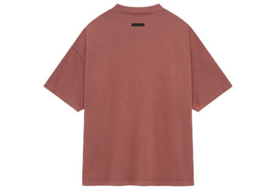 Fear of God streetwear Fear of God Essentials Heavy Crewneck Tee Crimson