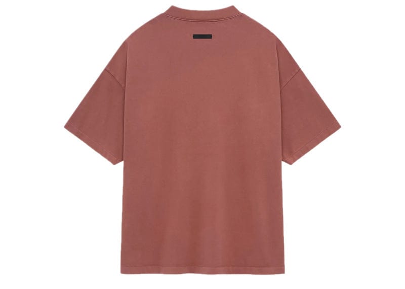 Fear of God streetwear Fear of God Essentials Heavy Crewneck Tee Crimson