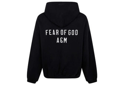 Fear of God Streetwear Fear of God Essentials Heavy Fleece Full Zip Hoodie Black
