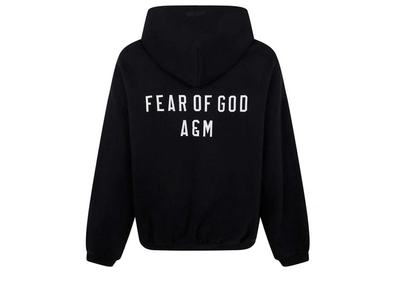 Fear of God Streetwear Fear of God Essentials Heavy Fleece Full Zip Hoodie Black