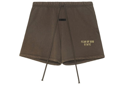 Fear of God Streetwear Fear of God Essentials Heavy Fleece Soccer Sweatshorts Brown