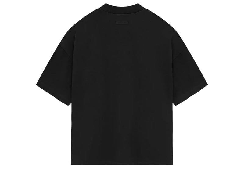 Fear of God streetwear Fear of God Essentials Heavy Jersey Crewneck Tee Jet Black