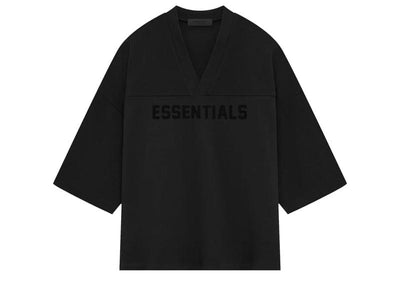 Fear of God streetwear Fear of God Essentials Heavy Jersey Football Tee Jet Black
