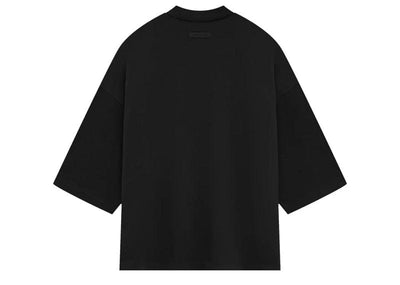 Fear of God streetwear Fear of God Essentials Heavy Jersey Football Tee Jet Black