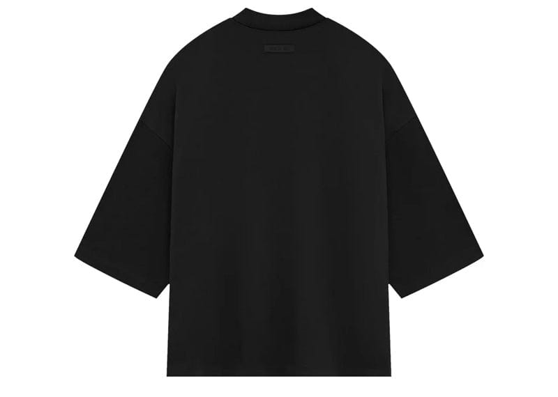 Fear of God streetwear Fear of God Essentials Heavy Jersey Football Tee Jet Black