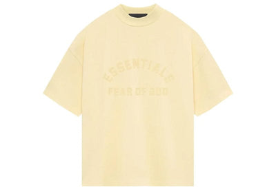 Fear of God streetwear Fear of God Essentials Heavy Jersey S/S Tee Garden Yellow