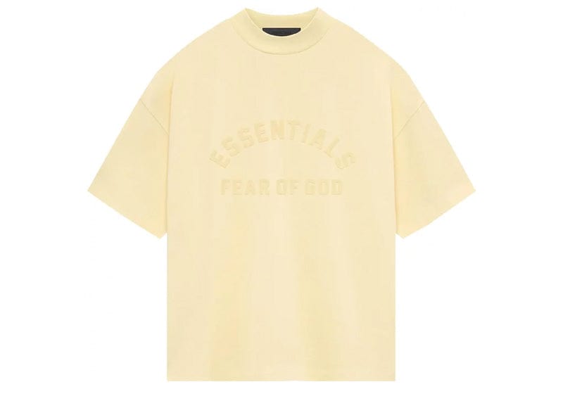 Fear of God streetwear Fear of God Essentials Heavy Jersey S/S Tee Garden Yellow