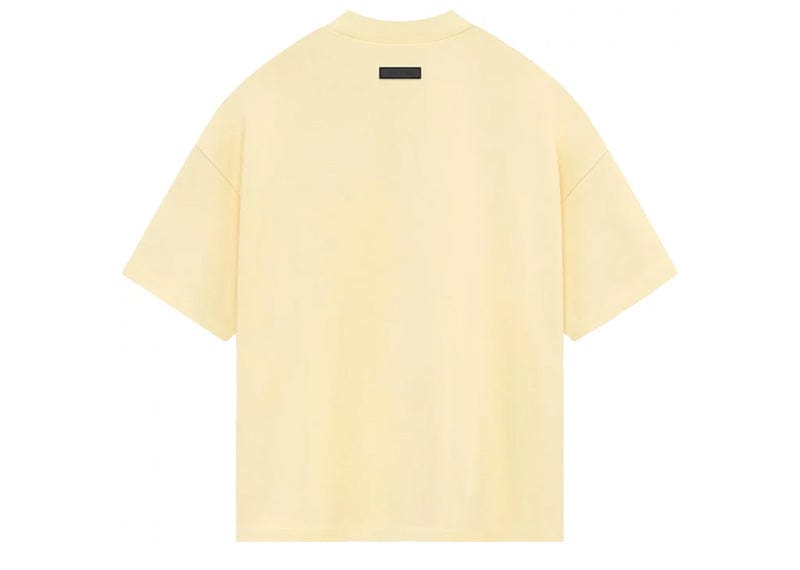 Fear of God Essentials Heavy Jersey S S Tee Garden Yellow Court Order