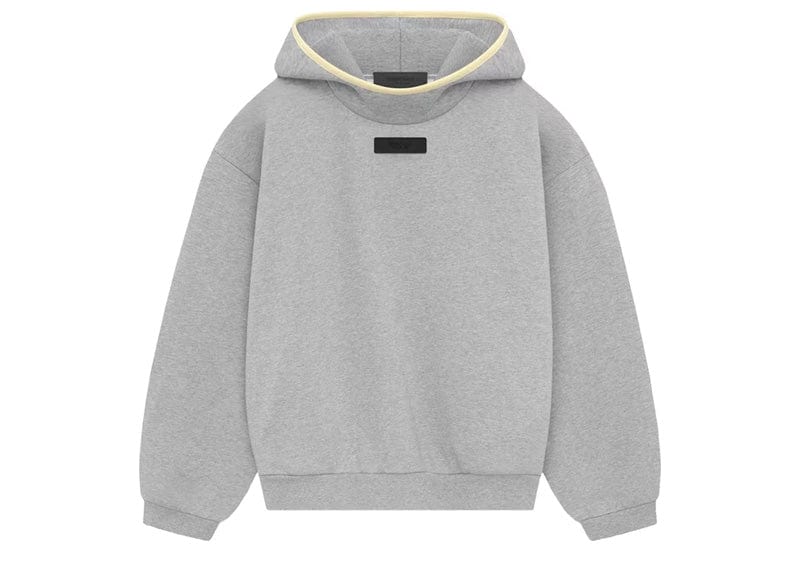 Fear of God Essentials Hoodie Light Heather Grey – Court Order