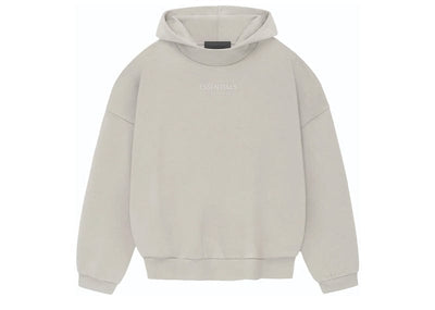 Fear of God streetwear Fear of God Essentials Hoodie Silver Cloud