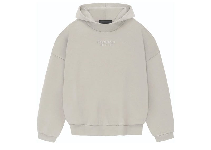 Fear of God Essentials Hoodie Silver Cloud – Court Order