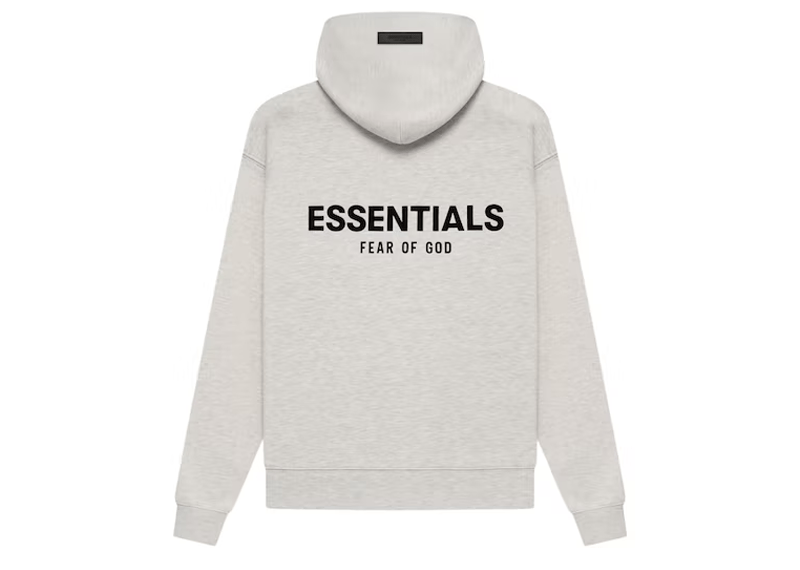 Fear of God Streetwear Fear of God Essentials Hoodie (SS22) Light Oatmeal