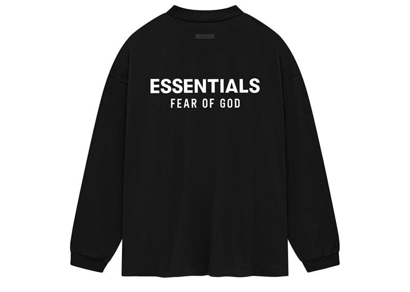 Fear of God Essentials Jersey Long Sleeve T-Shirt Black – Court Order