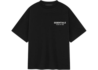 Fear of God streetwear Fear of God Essentials Kids Jersey Crewneck Tee (FW24) Black