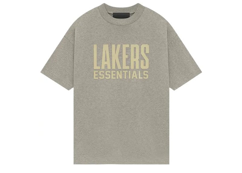 Fear of God streetwear Fear of God Essentials Lakers Tee (SS25) Warm Heather