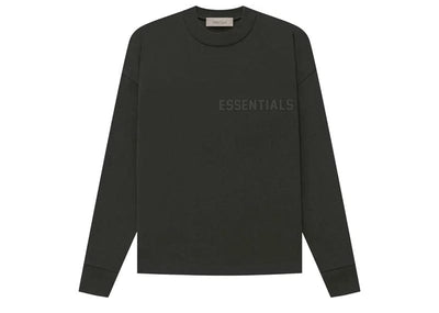 Fear of God streetwear Fear of God Essentials LS Tee Off Black