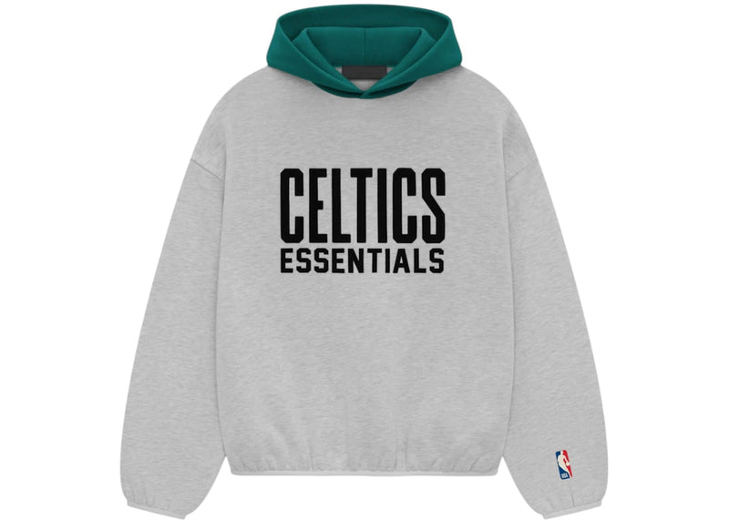 Fear of God streetwear Fear of God Essentials NBA Celtics Hoodie Light Heather