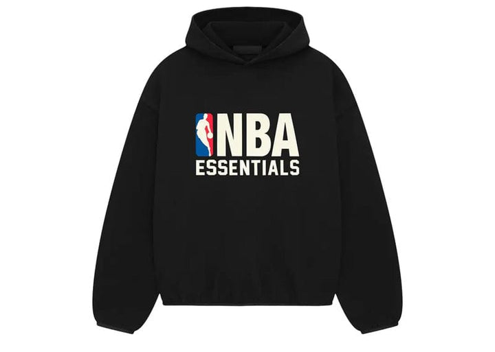 Fear of God Essentials NBA Hoodie Black – Court Order
