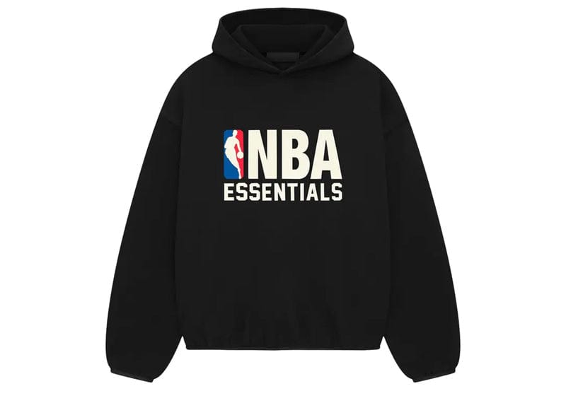 Fear of God streetwear Fear of God Essentials NBA Hoodie Black