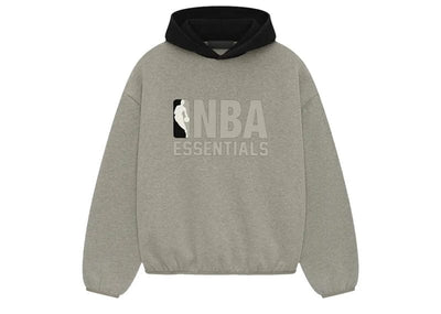 Fear of God streetwear Fear of God Essentials NBA Hoodie Warm Heather/Black