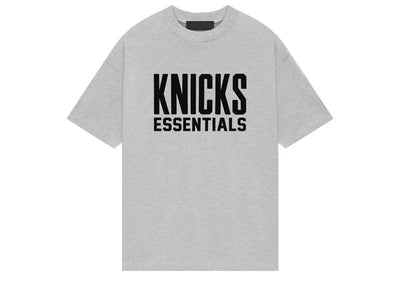 Fear of God streetwear Fear of God Essentials NBA Knicks Tee Light Heather
