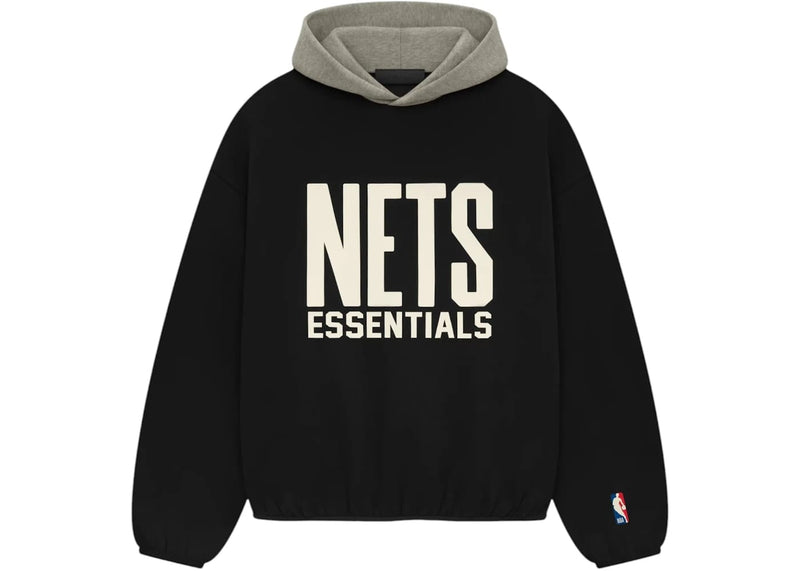 Fear of God streetwear Fear of God Essentials Nets Hoodie Black/Warm Heather