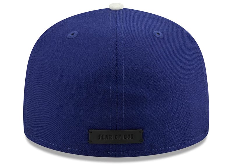 Fear of God Accessories Fear of God Essentials New Era 59Fifty 2024 World Series Patch Fitted Hat (FW24) Dark Royal 7 1/4