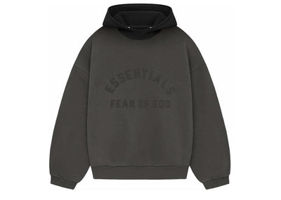 Fear of God streetwear Fear of God Essentials Nylon Fleece Hoodie Ink/Jet Black