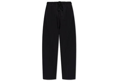 Fear of God Streetwear Fear of God Essentials Oxford Cotton Relaxed Track Pants Jet Black