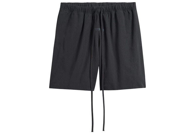 Fear of God Streetwear Fear of God Essentials Oxford Cotton Soccer Shorts Jet Black