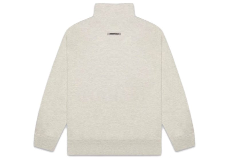 Fear of God Essentials Pull-over Mockneck Sweatshirt Oatmeal