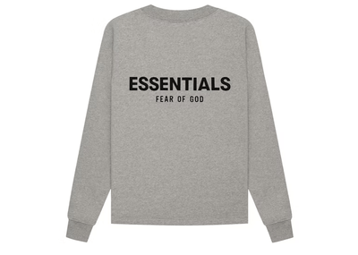 Fear of God Streetwear Fear of God Essentials Relaxed Crewneck (SS22) Dark Oatmeal
